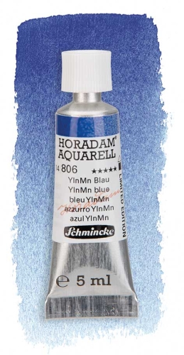 Schmincke Horadam 5ml Tube ltd.Ed. YlnMn Blau (1ltr.=3840€)
